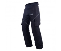 NOHAVICE DAX ENDURO Men Textile trousers, made of MaxDura with lining, Protectors, Black