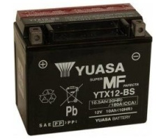BATÉRIA YUASA YTX20L-BS (12V, 18Ah), all TGB 425/525/550/1000