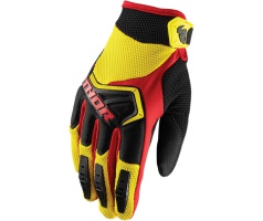 Rukavice THOR SPECTRUM Yellow/Black/Red