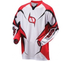MSR - Dres Jersey M9 Renegade Red/White