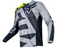 FOX - dres 180 Nirv Jersey - Grey/Yellow, MX17