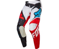 FOX - nohavice 180 Nirv - Red/White, MX17