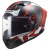 LS2 FF805 THUNDER C CARBON RACING 1 Red White