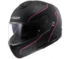 LS2 FF908 STROBE II LUX Matt Black Pink