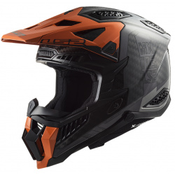 LS2 MX703 X-FORCE VICTORY Titanium Orange