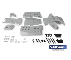 Hliníkový ochranný kryt podvozku RIVAL pre X625-A 2023 - Dlhá